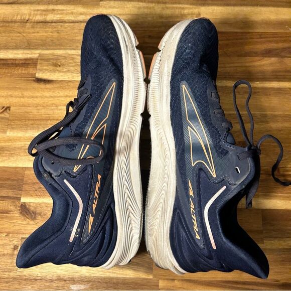 Altra Women’s 7.5 Blue Torin 6 Comfort Walk Run Sneakers Wide Toe Box - Picture 6 of 15